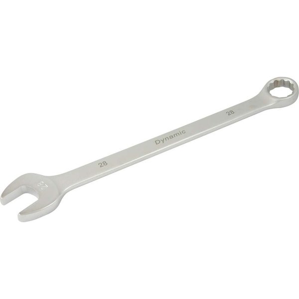 Dynamic Tools 28mm 12 Point Combination Wrench, Contractor Series, Satin D074428